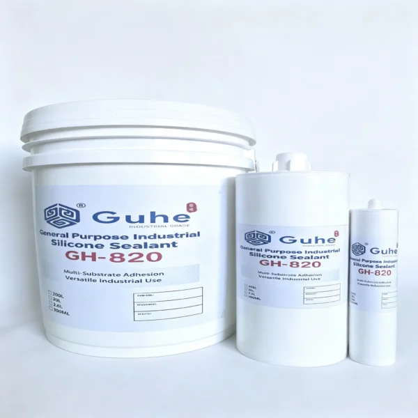 GH-820 general purpose industrial silicone sealant packaging view 12