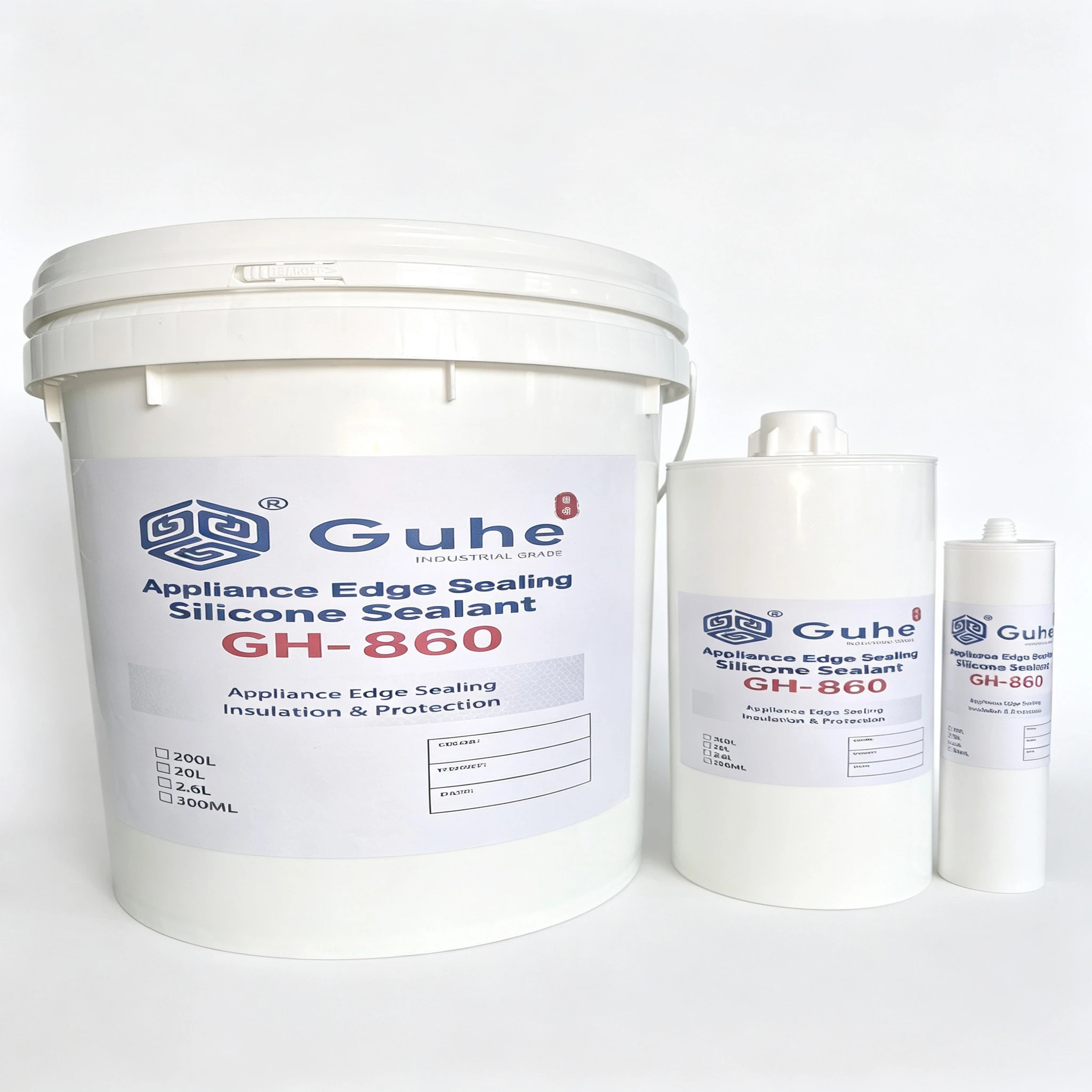GH-860 appliance edge sealing silicone sealant packaging view 11