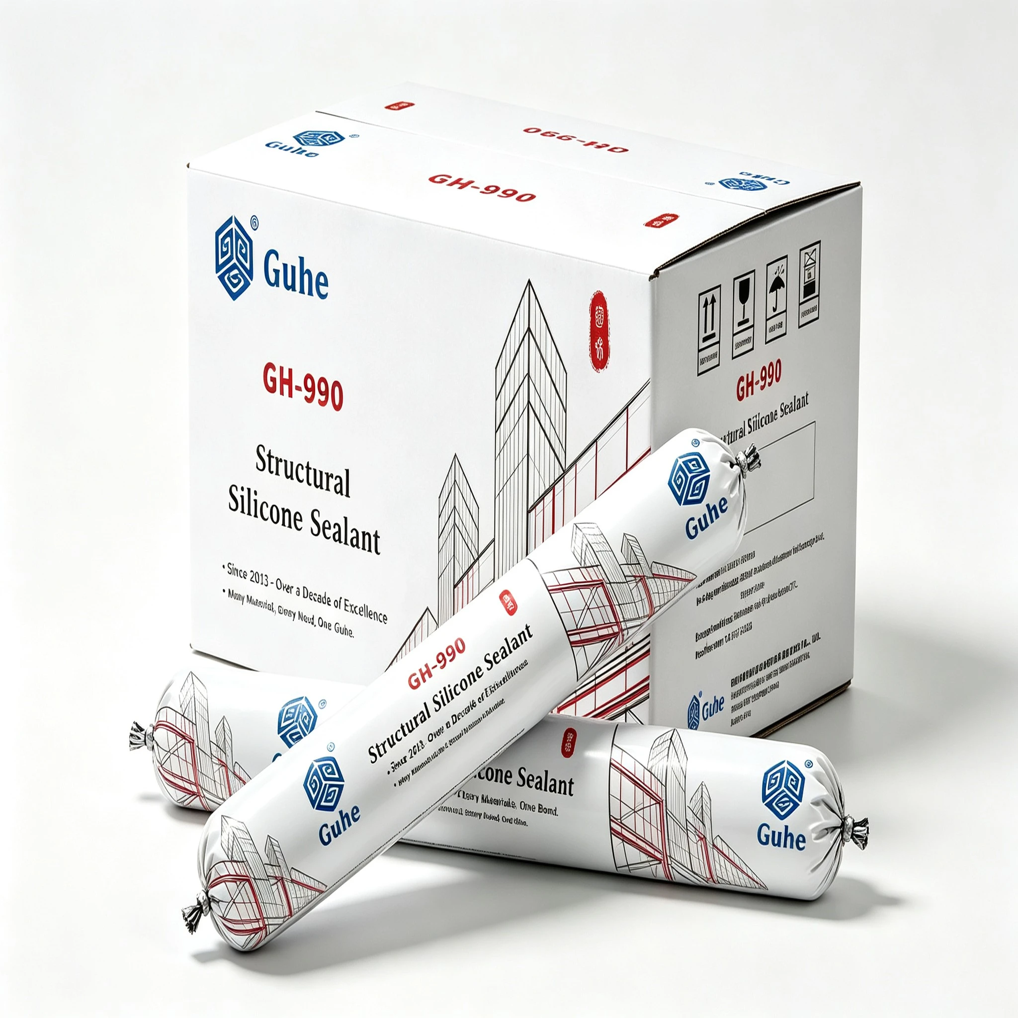 GH-990 structural silicone sealant packaging view 8