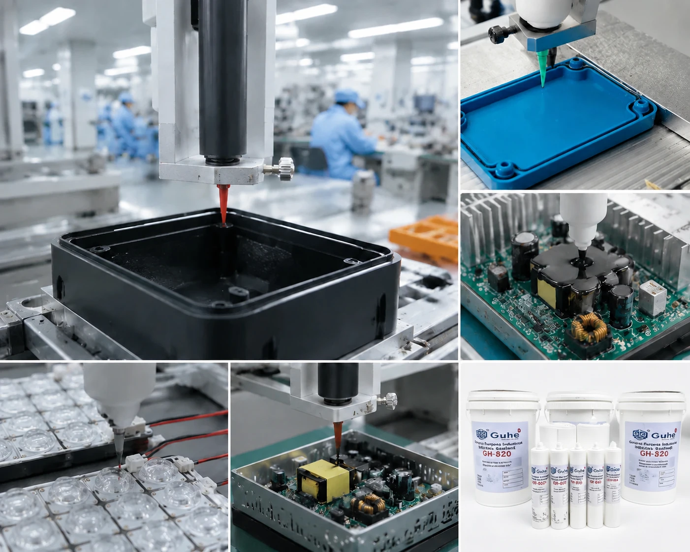 Silicone sealant for electronics and electrical equipment