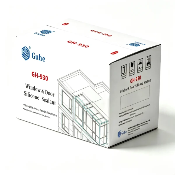 GH-930 window and door silicone sealant box packaging