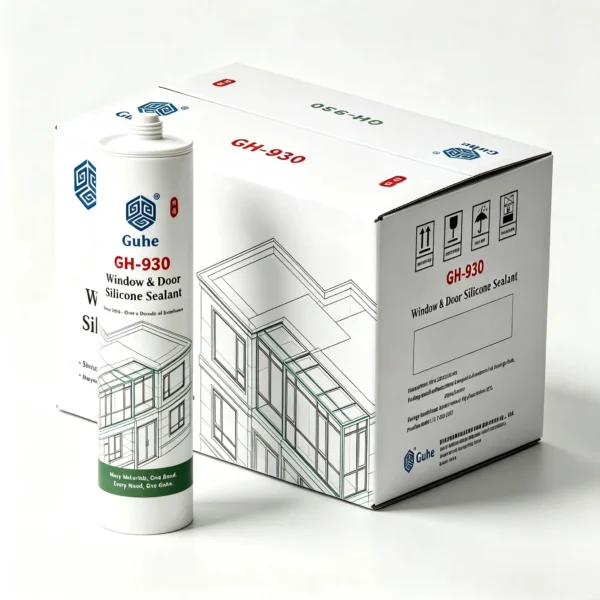 GH-930 window and door silicone sealant cartridge box pack