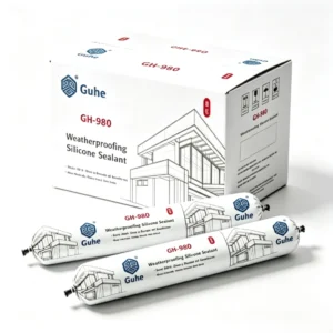 GH-980 weatherproofing silicone sealant in soft cartridge