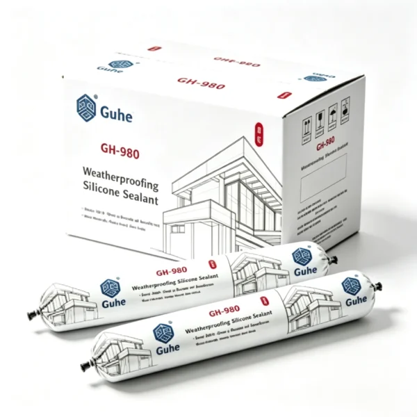 GH-980 weatherproofing silicone sealant in soft cartridge