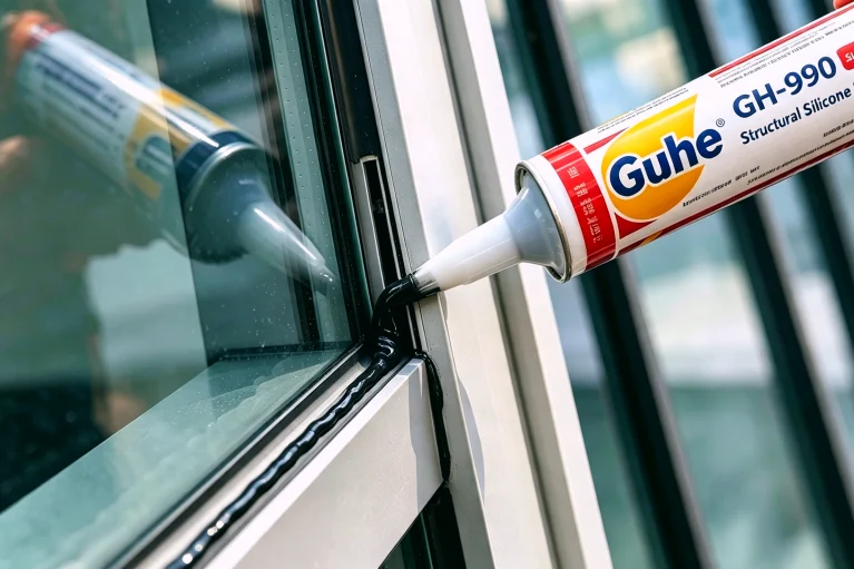 GH-990 structural silicone sealant application