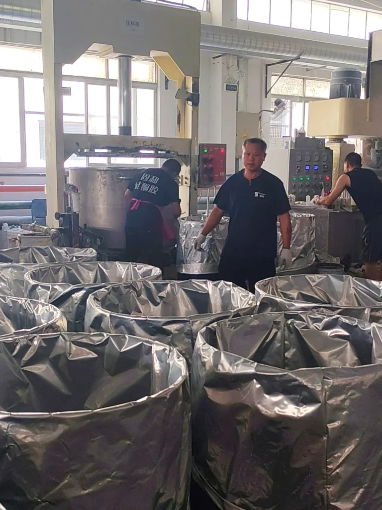 bulk silicone sealant production line