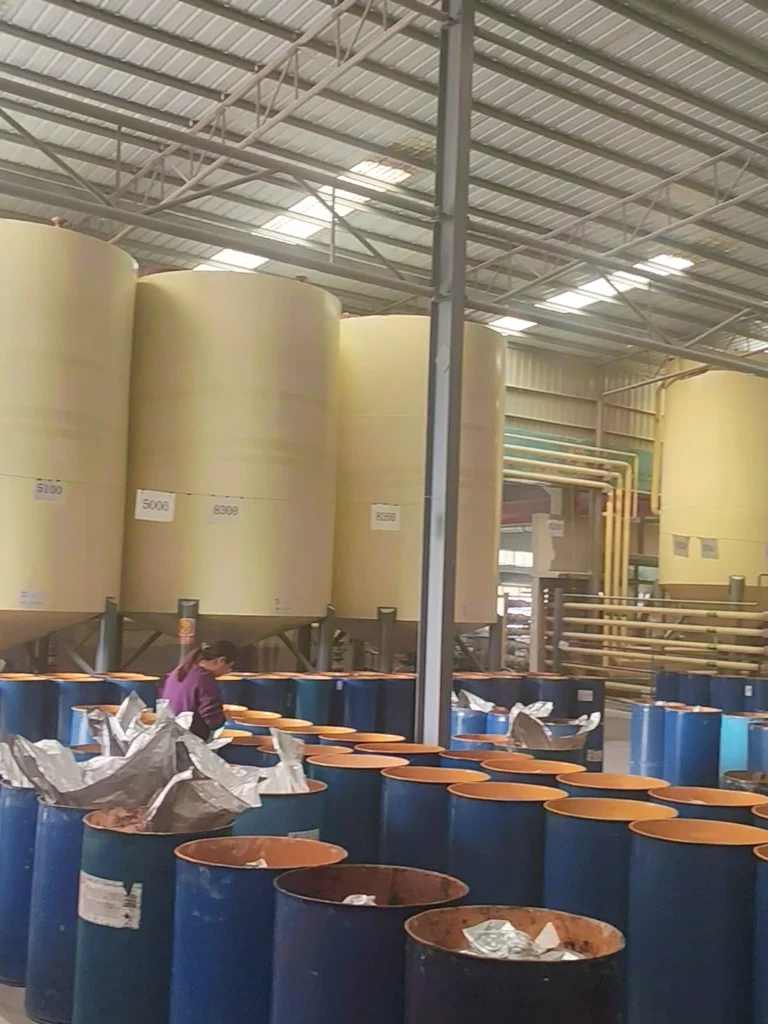 bulk silicone sealant drums warehouse storage